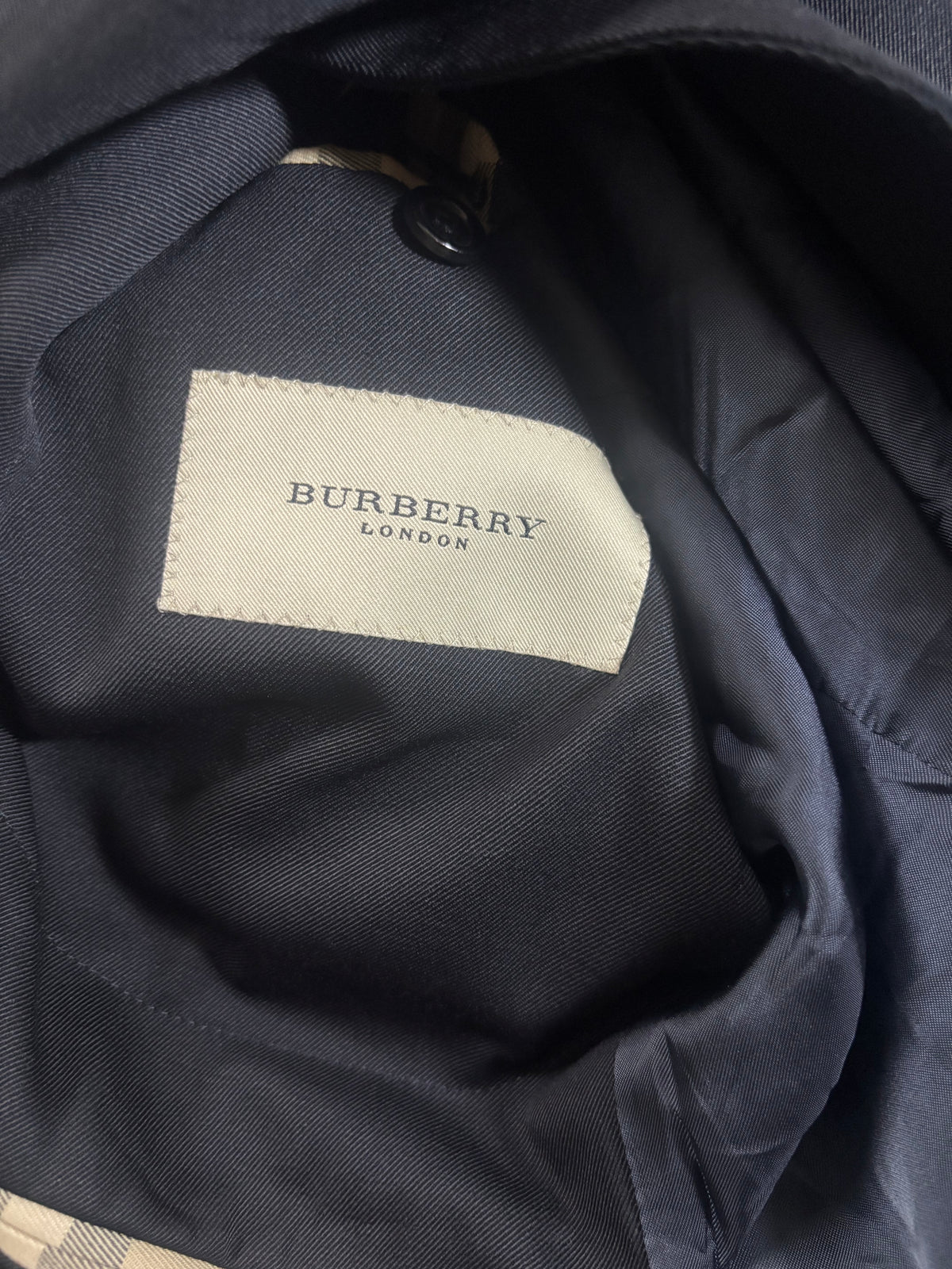 Blazer Burberry bleu marine💫