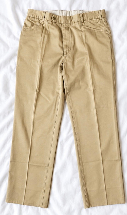 Pantalon Chino Burberrys Vintage – Beige / Kaki Clair 🇬🇧