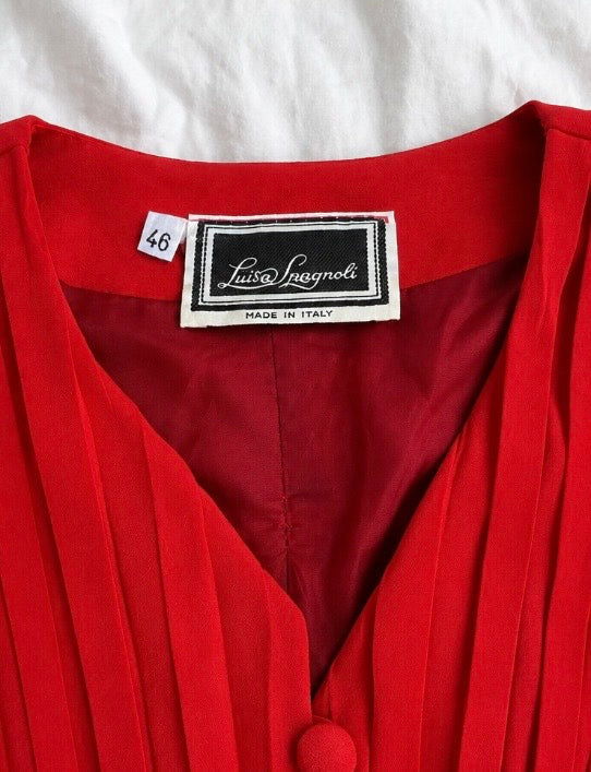 Veste Luisa Spagnoli rouge💫
