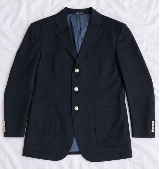 Blazer Burberry bleu marine💫