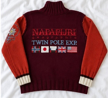 Pull Napapijri Product Research Vintage – Multicolore 🇳🇴